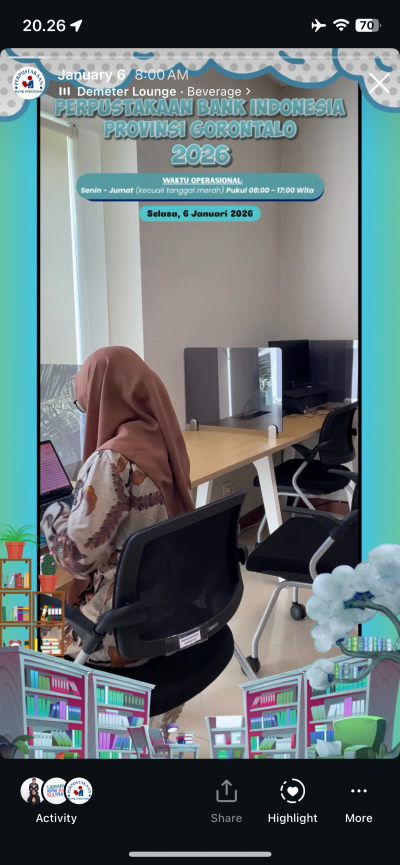 Publikasi Cerita Instagram 06/01/2026