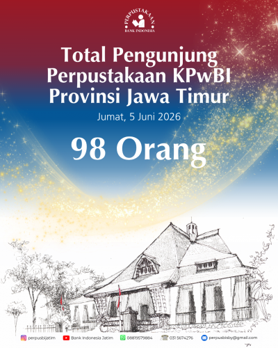 Pengunjung Perpustakaan KPwBI Provinsi Jawa Timur (5 Juni 2026)
